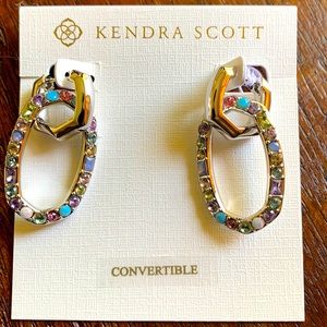 NWT Kendra Scott Convertible Earrings